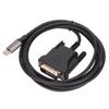USB C 3.1 To DVI Cable 190cm/74.8in Clear Stable Type C To DVI Cable Adapter for MacBook TV Smartpho