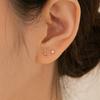 Lunne 14K 2Mm 5-Prong Mini Q Piercing (14K Gold) (Bar Thickness 1Mm) #Pib09
