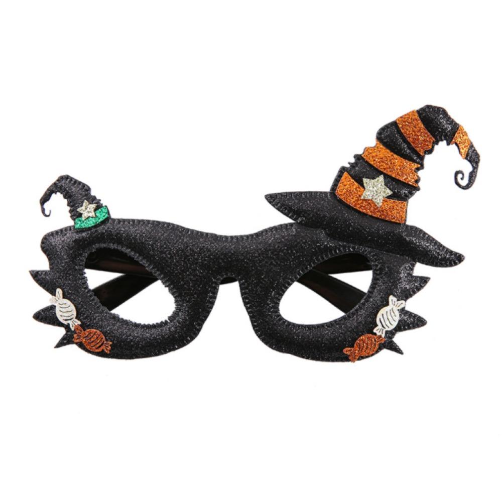 Sequined Halloween Eyewear Ghost/pumpkin/spider Pattern Halloween Selfie Props  Performance