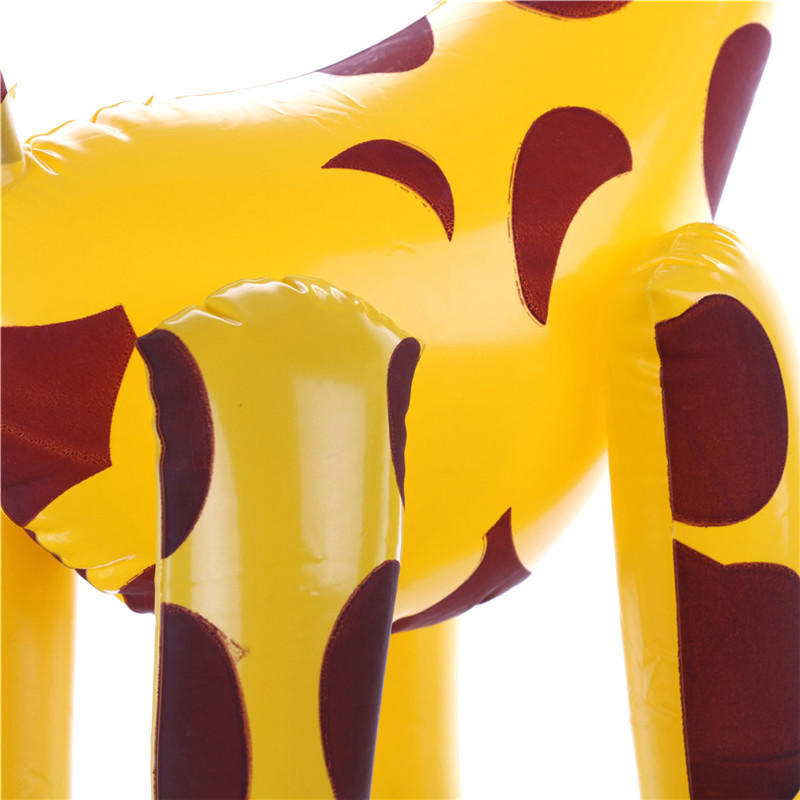 Dětská Pvc nafukovací žirafa Halloween Beach Pool Tématická párty hračka