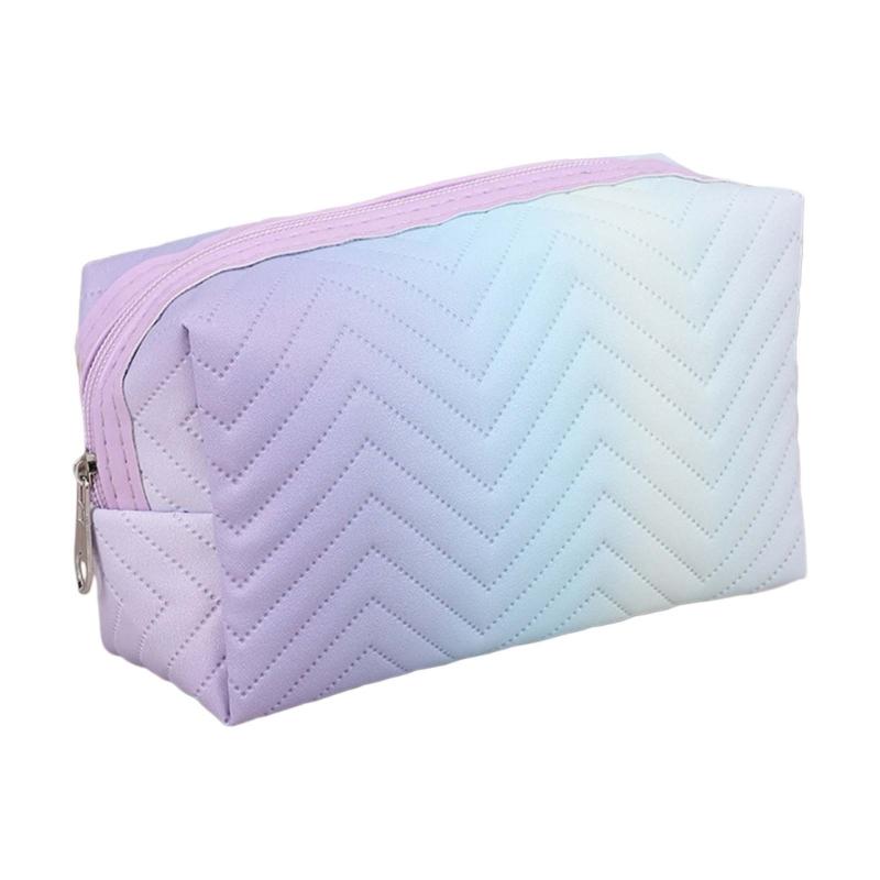 Fashionable PU Storage Bag Travel Toiletry Bags Makeup Organizer for Skin Care and Beauty Items
