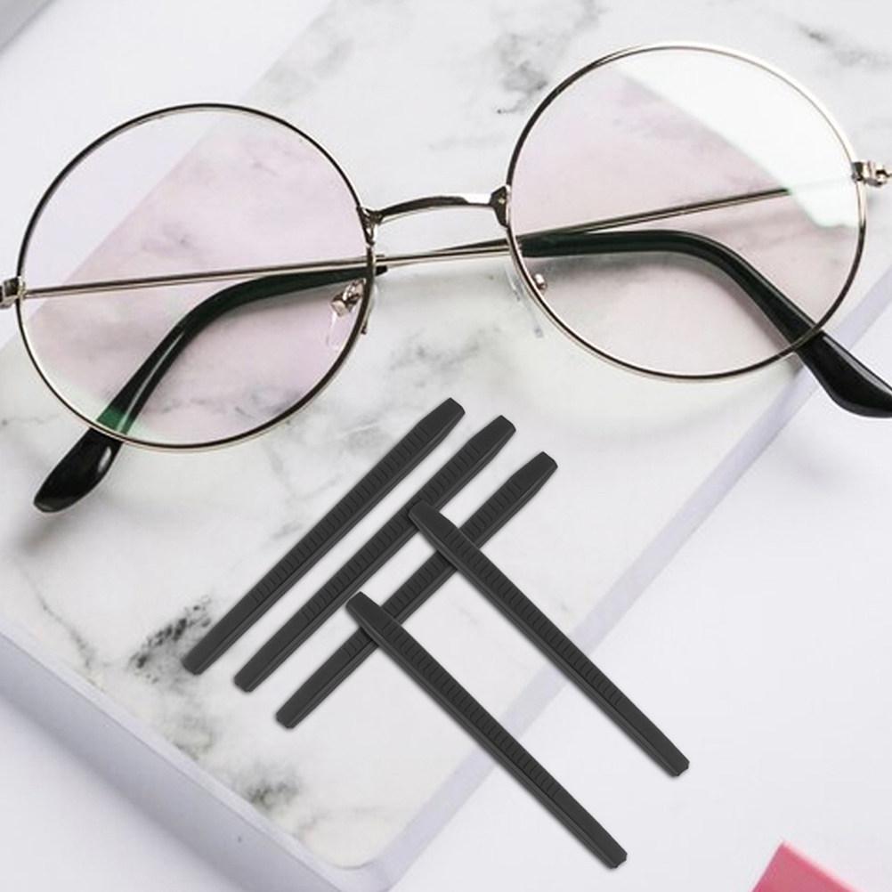 10Pairs Anti Slip Glasses Temple Sleeves Soft Silicone Eyewear Grips for Sunglasses and Eyeglasses Non Slip Comfortable Fit