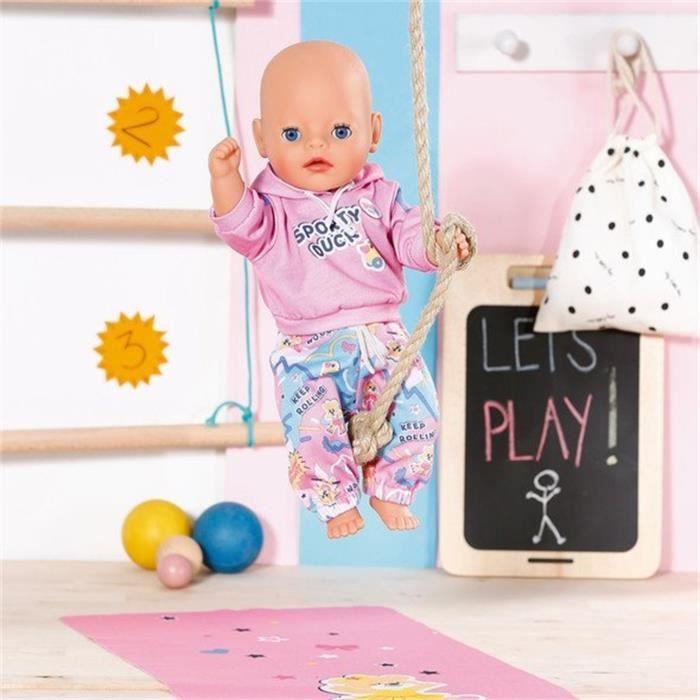 BABY Born Kindergarten Tenue De Sport Pour Les Poupées De 36cm