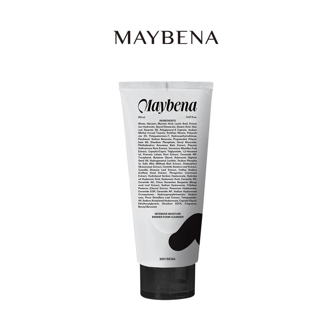 

[MAYBENA] Интенсивная очищающая пенка Moisture Barrier 150 мл (Глубокое очищение, сужение пор, керамиды)