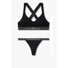 Women S Line Banding Padded Triangle Bra   T panTy SeT  082518151