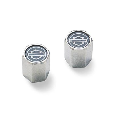 Harley-Davidson Bar & Shield Valve Caps with B&S Logo 41145-97