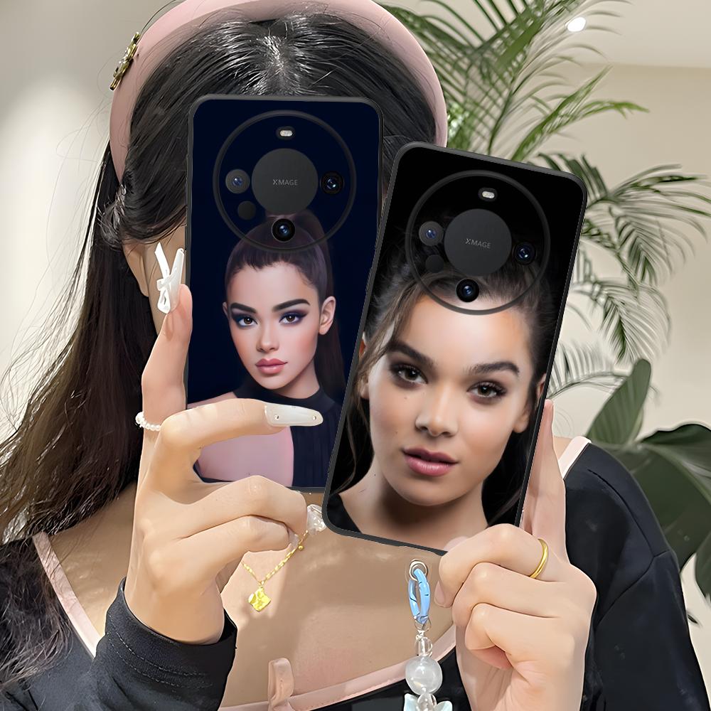 Hailee Steinfeld Matte TPU Mobile Phone Case for Huawei Mate 60 50 40 30 20 10 Pro Plus Lite E 5G Colorful Printing Cover
