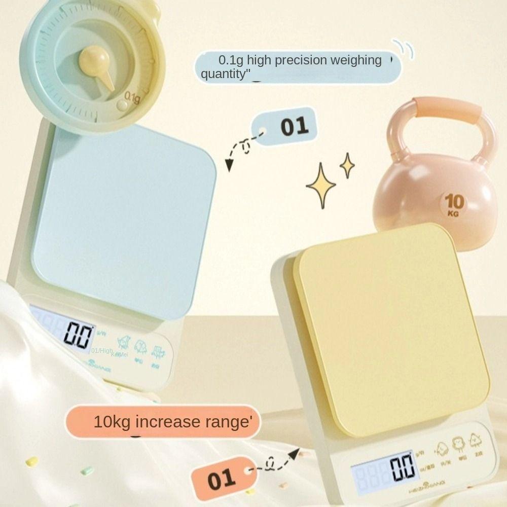 High Accuracy Kitchen Scale Plastic Electronic Scale Household Food Scale  Restaurant