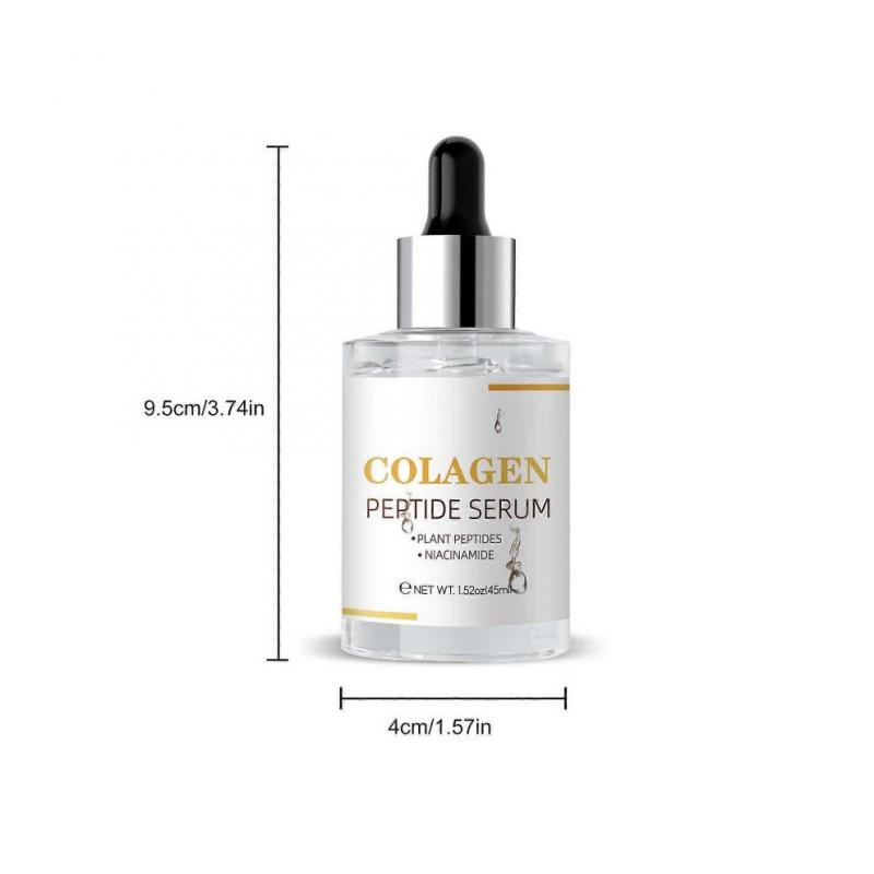Collagens Pertide Serum Plant Peptides Antiaging Facial Serum Firming More Hydrating And Smoothing Serum 45ml