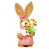 Bunny Figurine, DIY Material Package, Rabbit Statue, Parent Child Cute Easter Gift, Handmade Cartoon