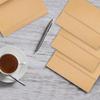 20pcs Blank Kraft Paper Postcard Multi-function Greeting Card  For Wedding Party Invitation