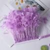 1 Meter Small Butterfly Feather Cloth Edge Turkey Hair Stage Performance Dress Clothing Accessories Accessories