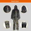 Childrens Corpses Costume Scary Halloween Corpses Costume Set Living Corpses Role Play Costume for Haunts House