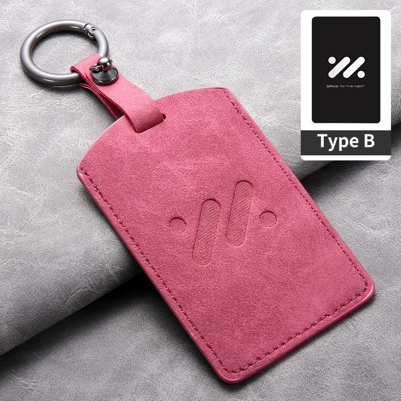 Schafsleder NFC Auto Smart Fernbedienung Schlüsselhülle Vollabdeckung Für IM LS7 L7pro LS6 Schutzhülle Schlüsselanhänger Keyless Tasche Schnalle Zubehör