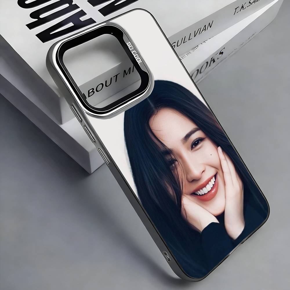 

Actress L-Lingling Kwong Phone Case For iPhone 17,16,15,14,13,12,11 Plus,Pro Max,Colored Silver Phone Case iPhone16promax