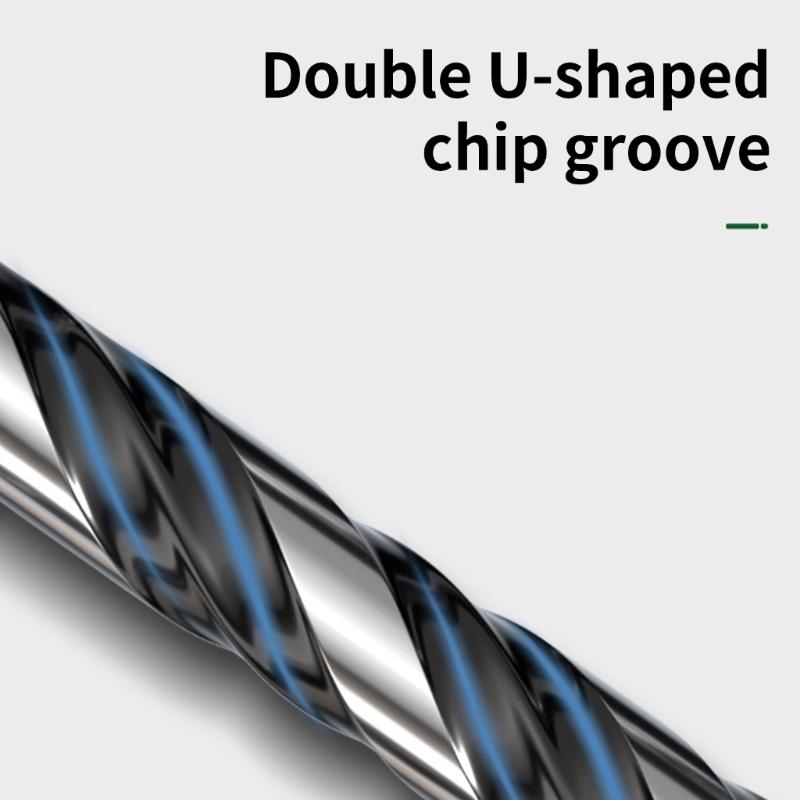 High Speed Masonry Drill Bits Triangular Shank Drill Set For Ceramic Glass Porcelain Wood With U Grooves Chip Removal