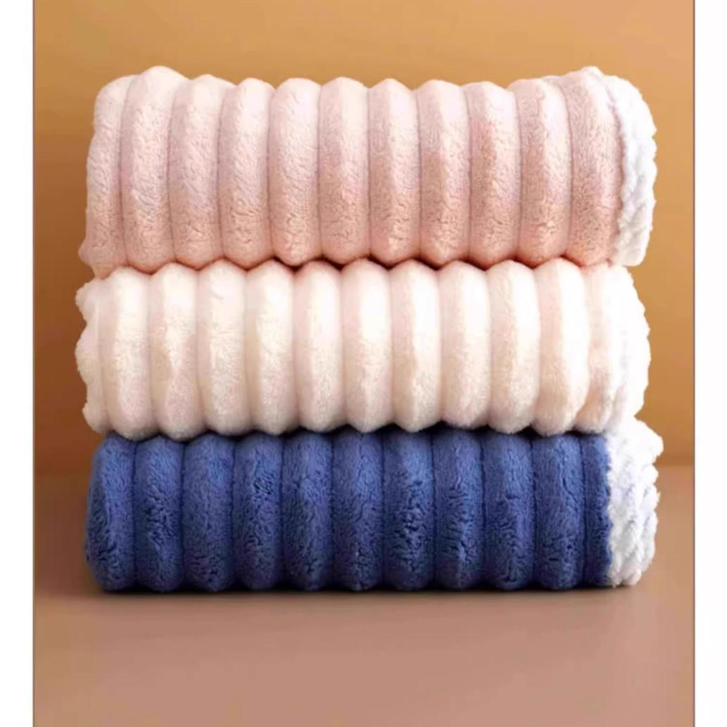 

New Wavy Dry Hair Cap - Soft, Thick, and Water-Absorbent Regular