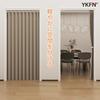 YKFN Room Divider Thermal Grade 1 Light Stylish Nordic 240cm Long X 120cm 1 Accordion Room Heat Energy Energy Shape Tension Rod Solid for Cold Light