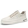 Nuove scarpe sportive casual in pelle da uomo stile retrò, comode suole spesse e scarpe con rialzo