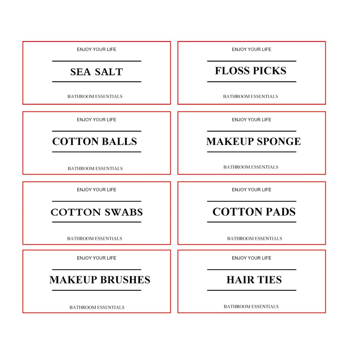 

1 шт. Диспенсер для ватных палочек Банка-канистра для ванной Аптекарская банка с крышкой для ватных дисков, спонжей для макияжа, шпилек для волос, зубочисток