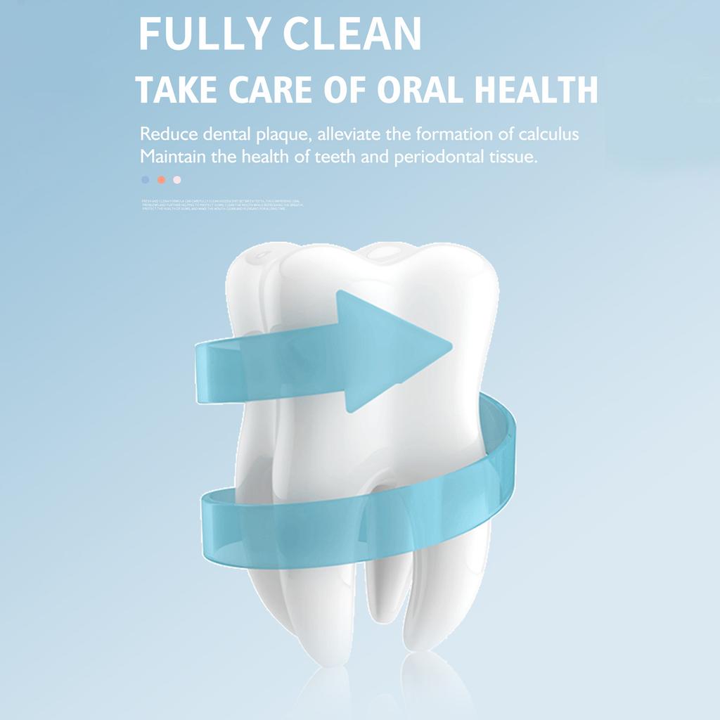 RtopR Mint Teeth Whitening Mousse 60ml Bottle Removal Plaque Tooth Stain Tartar Teeth Clearing Portable