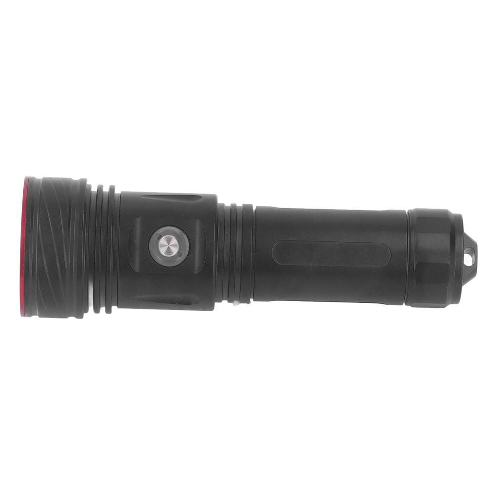 Diving Flashlight Underwater Flashlight 3800lm Super Bright IPX8 Waterproof 4 Modes Aluminium Alloy LED Submarine Torch