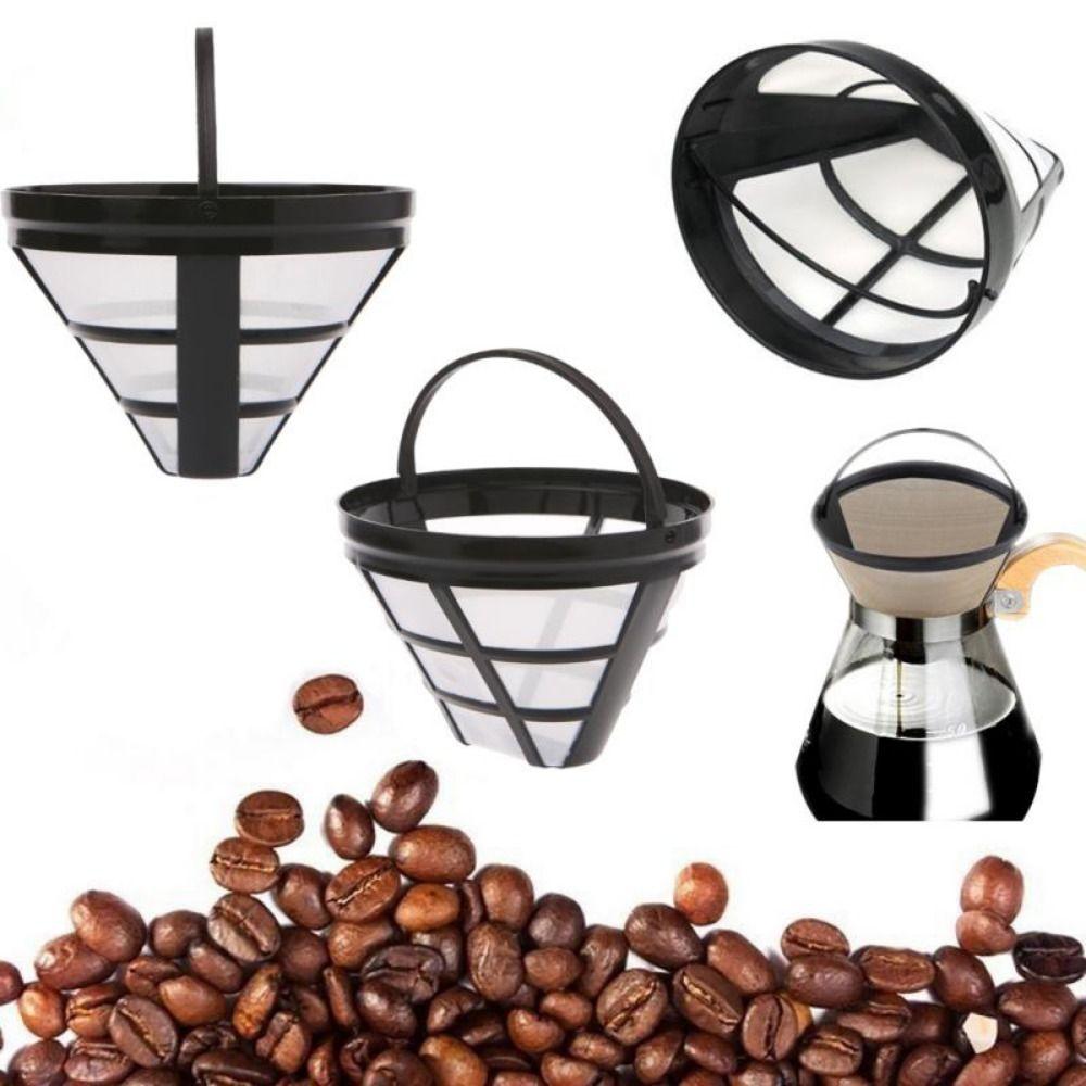 4Pcs Nylon Mesh Coffee Mesh Filters Fine Mesh Net Coffee Machine Basket Coffee Maker Accessories
