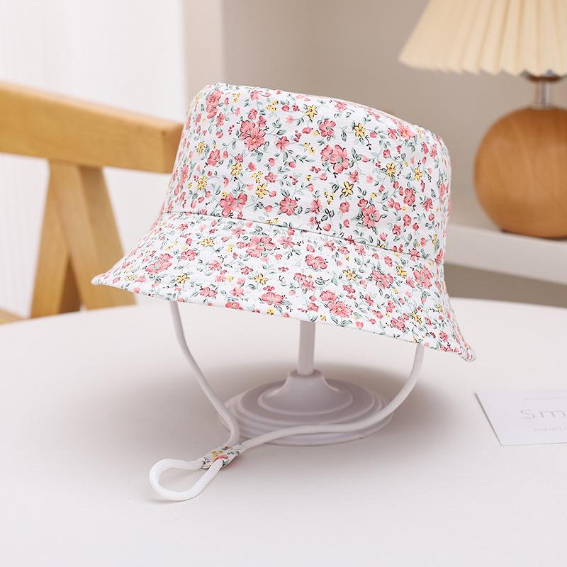 2025 Children's Cartoon Bucket Hat: Cute Car & Dinosaur Print, Summer Cotton Beach Fisherman Hat