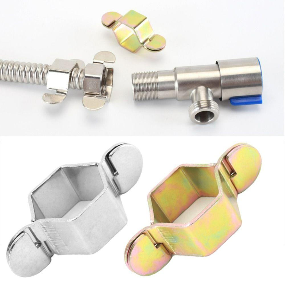 Stainless Steel Faucet Hex Wrench Portable Faucet Inlet Hose Hex Spanner High-quality Home Water Heater Pipe Hose Wrench