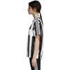 adidas Originals Sports Series Comfortable Knitted Breathable Short Sleeve T-Shirt Women Tops Black White DH4231