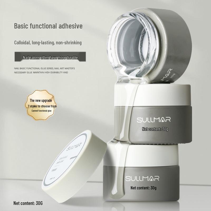 SULLMAR 30g Multifunctional Nail Art Base Gel for Strengthening, Shaping, and Extension