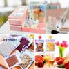 100/10Pcs Rainbow Self Sealing Bags Laser Film Pouches for Food Storage Party Favors Snacks Candies Jewelry Waterproof Bags
