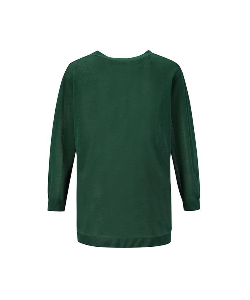 Soup V-Neck Oversized Cardigan (Oz5Gdt2)