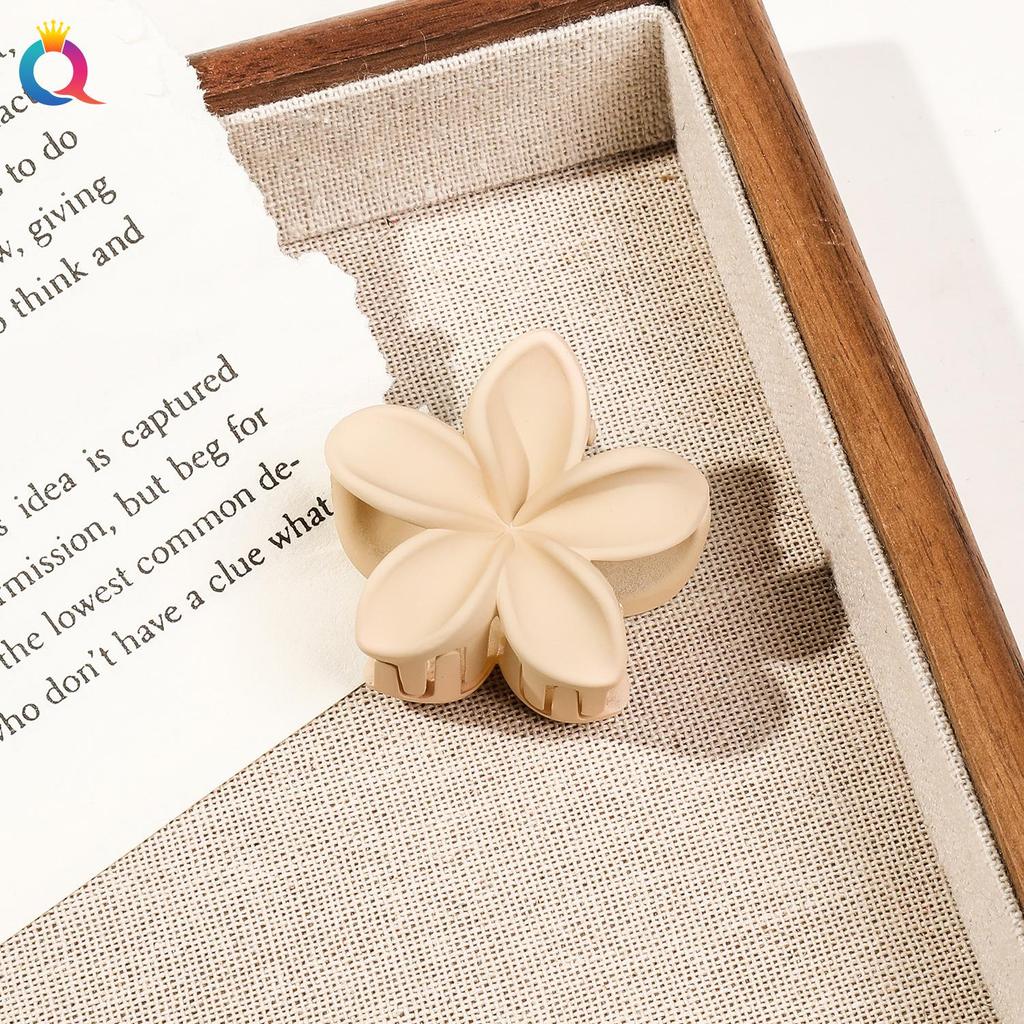 Ki Yue Korean Matte High Ponytail Small Claw Clip for Versatile Updo Hair Styling