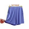 2022 Korean Style Modal Summer Pocket Shorts - Plus Size Loose Wide Leg Sleep Pants
