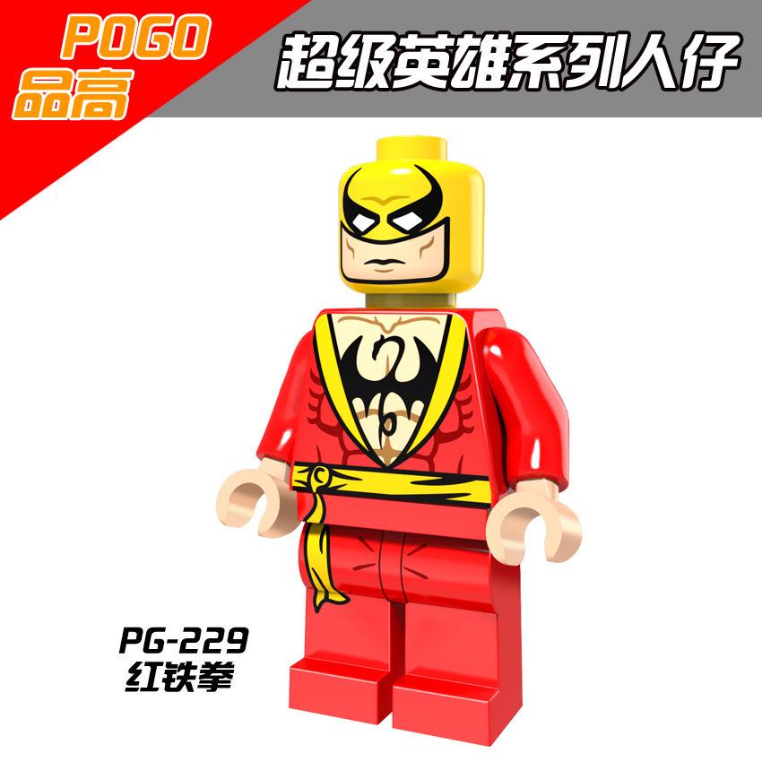 Minifigures Pg8060 Superhero Poison Ivy Captain England Mini Figures Building Blocks Toys