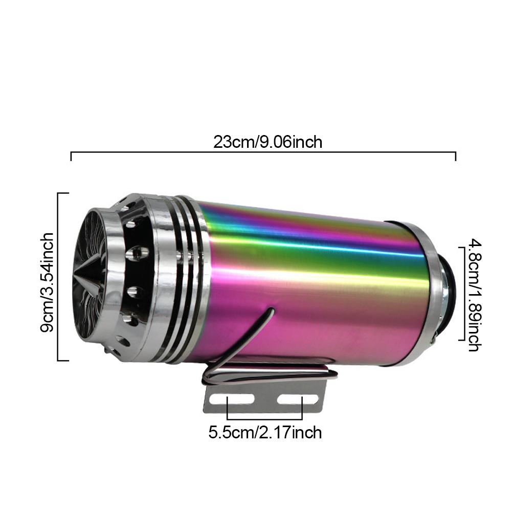 Stainless Steel Motorcycle Modified Colorful Air Filter Air Filter Accessories for Ghost Fire Eagle GY6 LED