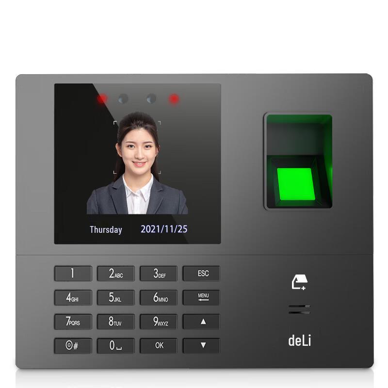 Deli 34521CS Smart Cloud Biometric Time Attendance System