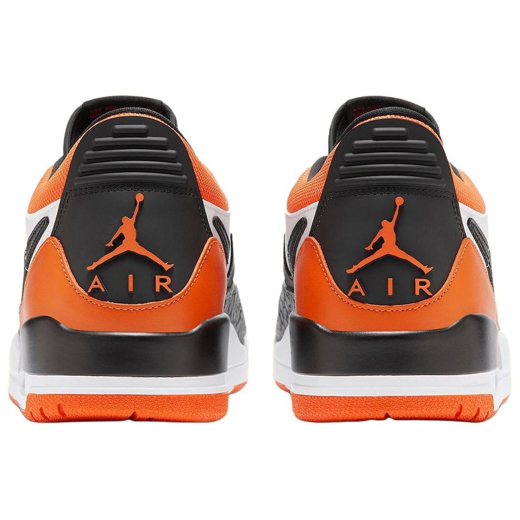 New Jordan Abrasion Resistant Low Top Vintage Basketball Shoes Unisex White Black CD7069-118