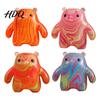 Soft Gel Stress Ball Bear Squeeze Toy Slow-Rising TPR Fidget for Relief Anxiety Decompression Gadget Students Adults Portable Novelty Gift
