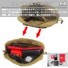 Alpha Depot Tool Bike Tool and Accessory Handlebar Handlebar Belt Touring Bag, Bicycle/Road Saddlebag/Side Bag, Waterproof, Storage, Pouch, Bag,