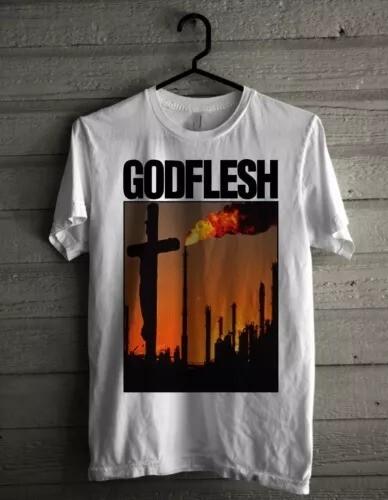 Godflesh Love And Hate In Dub Cotton White Men S-4XL T-Shirt XXXXL