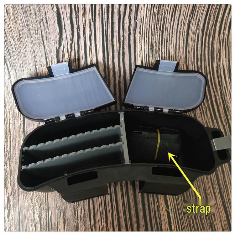 Multifunctional Fishing Accessory Waist Box: Lure, Tool & Carry Box