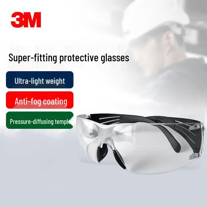 3M SF301AF Anti-Fog Impact Safety Goggles