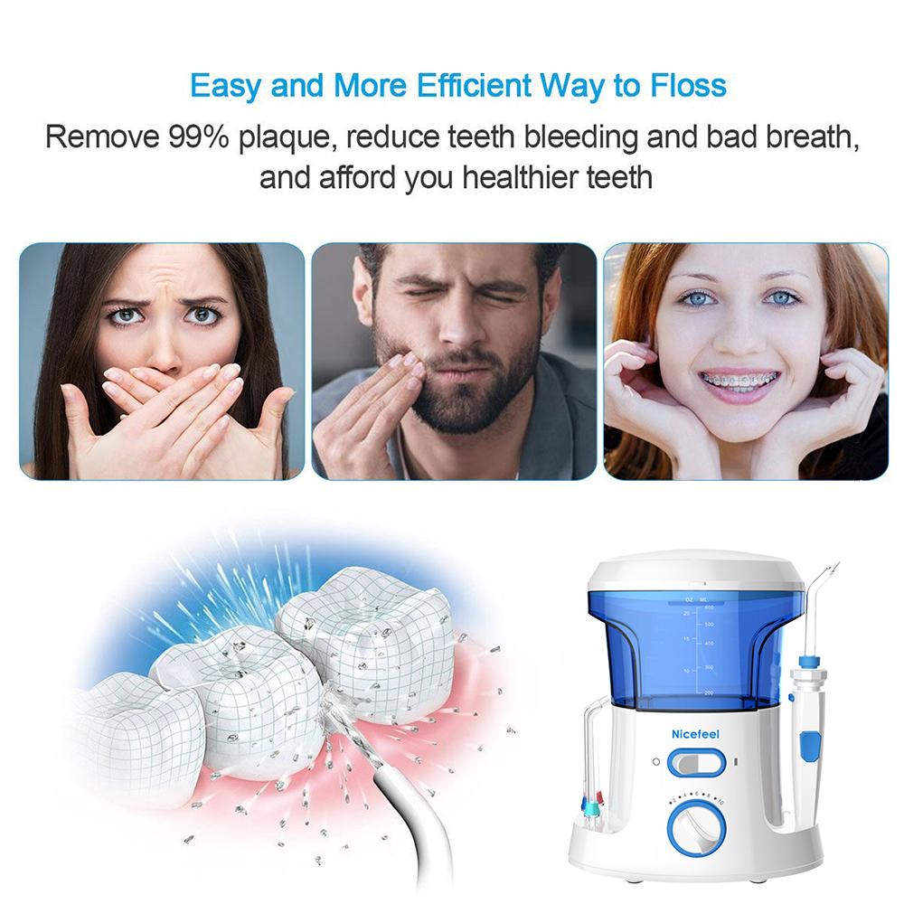 Oral Irrigator Dental Water Jet Flosser Teeth Whitening Cleaner Dentistry Irrigation Toothbrush Electric Dental Brushes