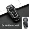 Abs Carbon Fiber Car Key Caser For Ford Fusion Mondeo Mustang F-150 Explorer Edge Car Accessories