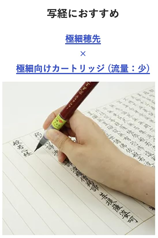 Kuretake Beautiful Calligraphy Pens Perfect King and Light Ink with Cartridge Compatibility Ideal for New and Kuretake brush pens are perfect for