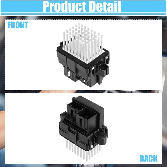 ACROPIX HVAC Heater Blower Motor Resistor Temp Control Regulator Module Fit for Chevy Suburban 2500 2007-2013 No.84178783/13501703/13503201 - Pack of