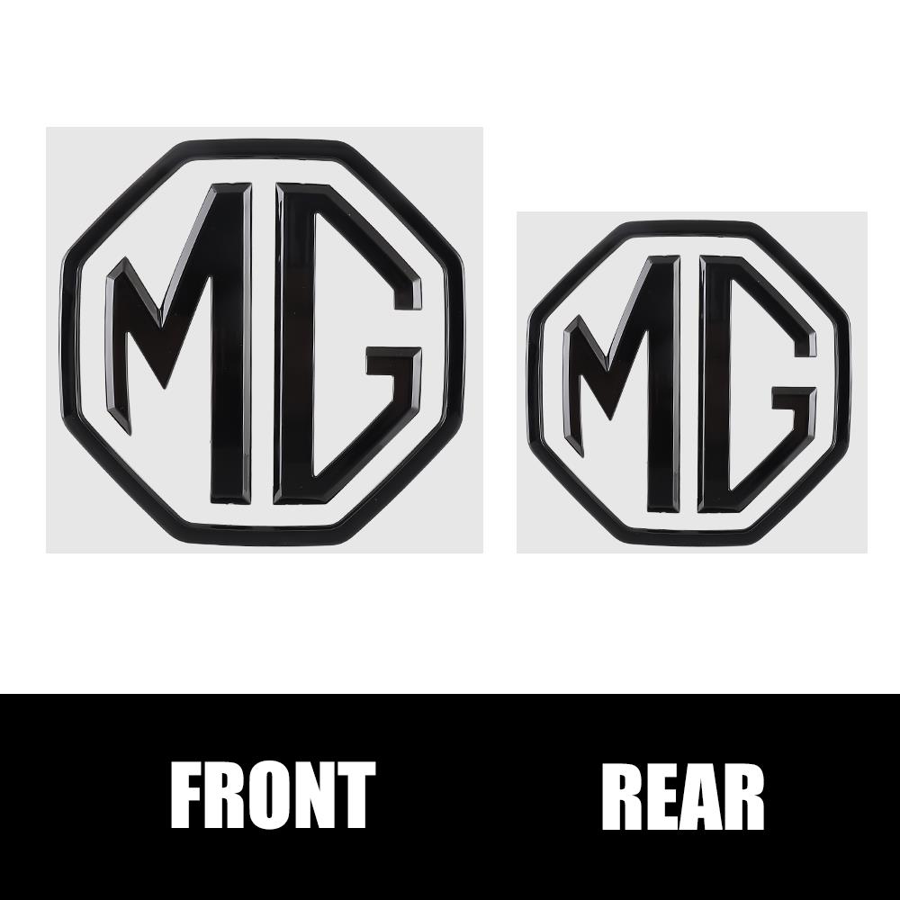 1/2 pezzi Stile Auto Cofano Anteriore Griglia Emblema Adesivo Bagagliaio Posteriore Badge Decalcomania Decorazione Per Morris Garages MG MG7 Accessori