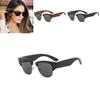 Bohemian Leopard Frame Sunglasses With Uv400 Protection For Outdoor Travel And Driving